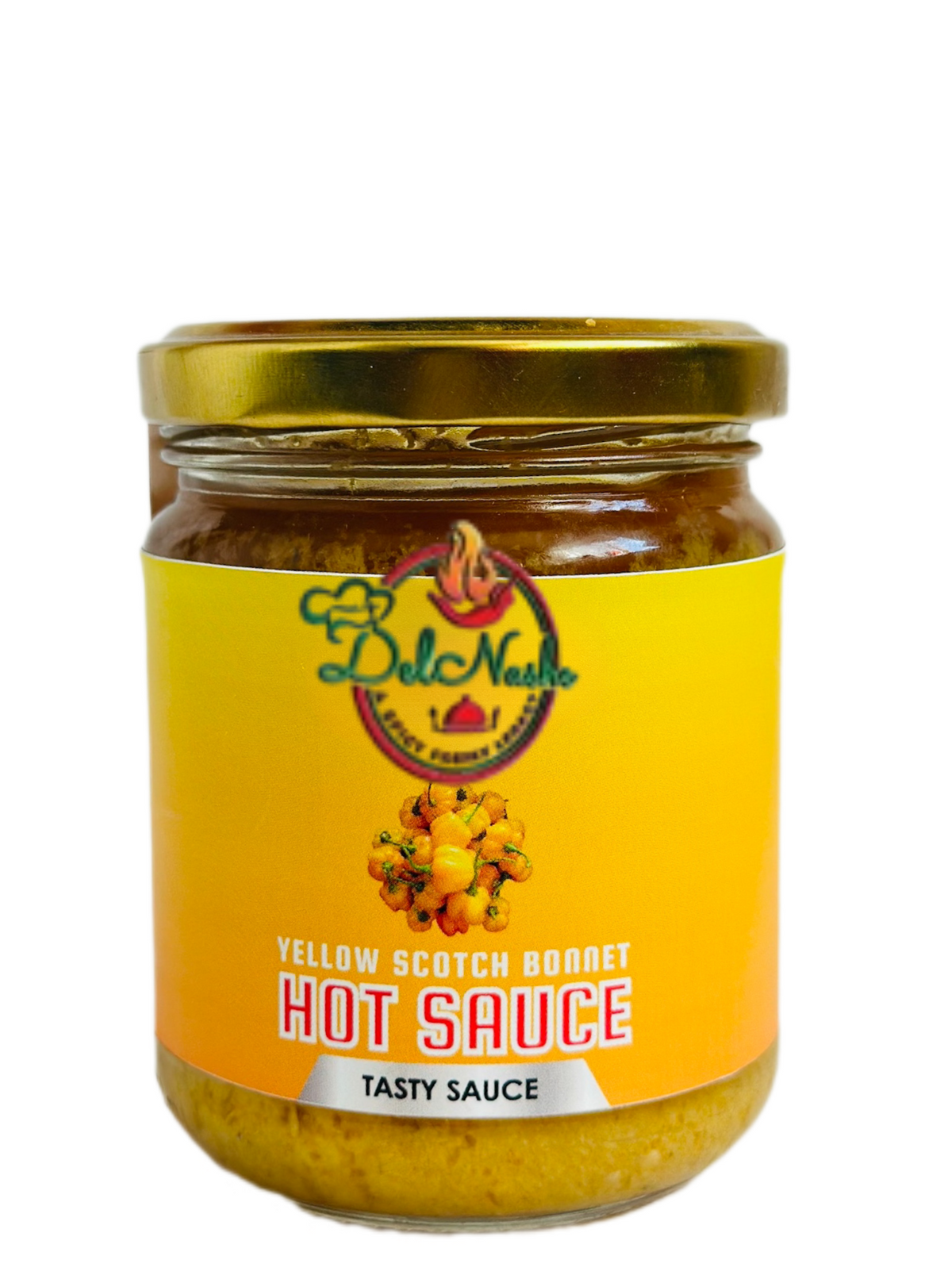 🟡 Yellow Scotch Bonnet Hot Sauce