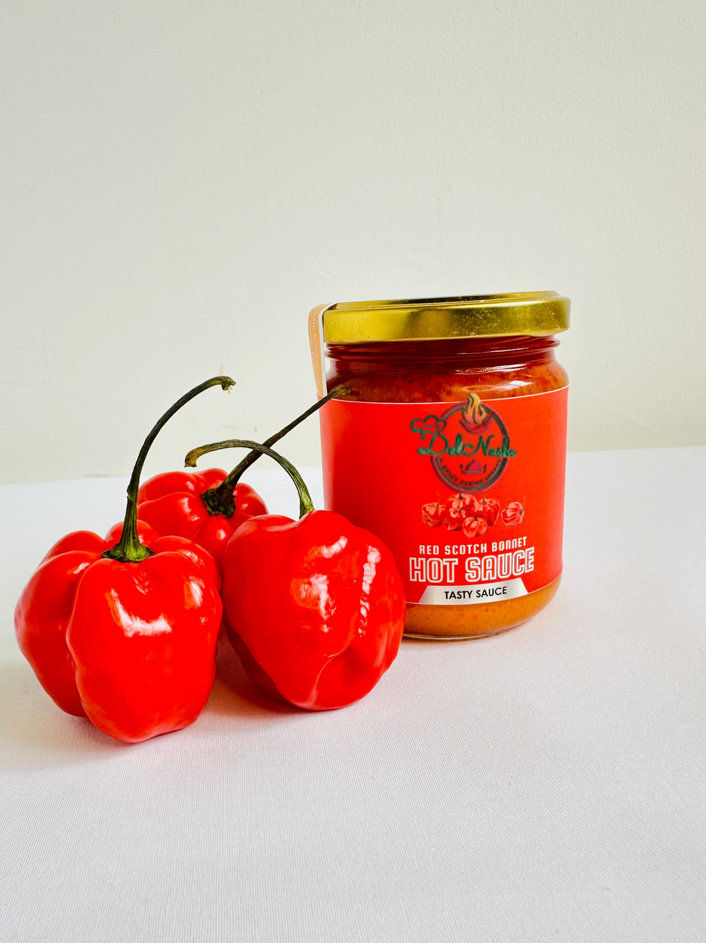 🔴 Red Scotch Bonnet Hot Sauce