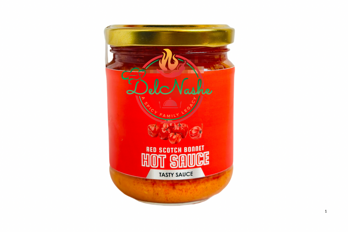 🔴 Red Scotch Bonnet Hot Sauce